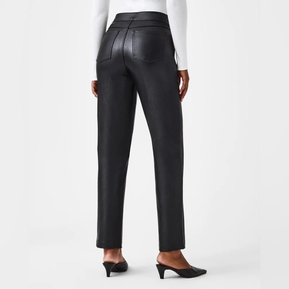 SPANX Classic Black Straight Leg Pants - Picture 5 of 16